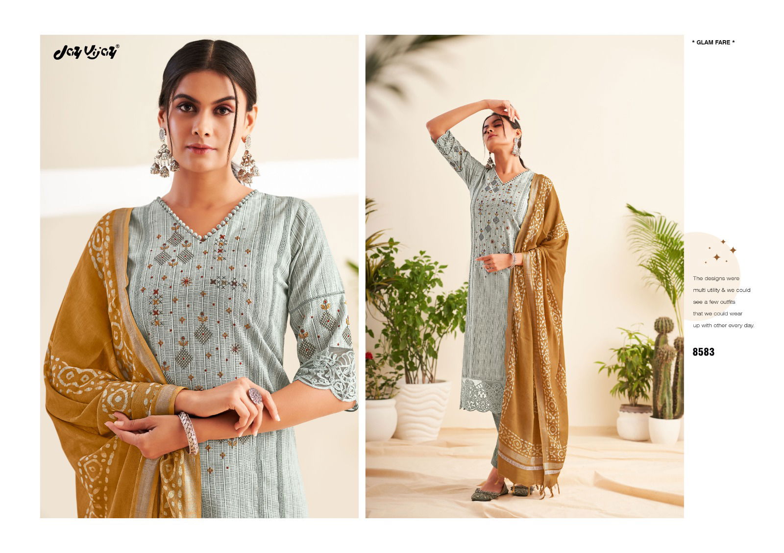 Vaani Jayvijay Designer Salwar Suits Catalog